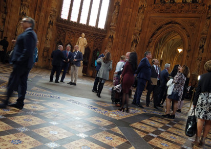 A tour of the Parliament before the event