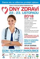 Profesní komora Sanátor na akci Dny zdraví v Pardubicích, konané ve dnech 22. a 23. listopadu 2018