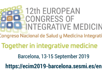 12th European Congress of Integrative Medicine in Barcelona on 13 - 15 September 2019