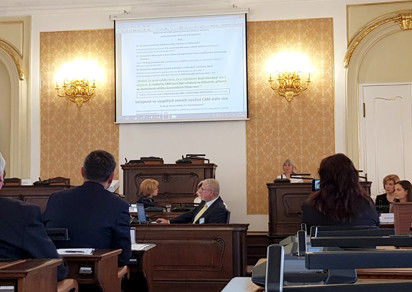 Speech of Mr. Tomáš Pfeiffer, the Director of the Professional Chamber Sanator, to the Petition Committee of the Parliament of the Czech Republic